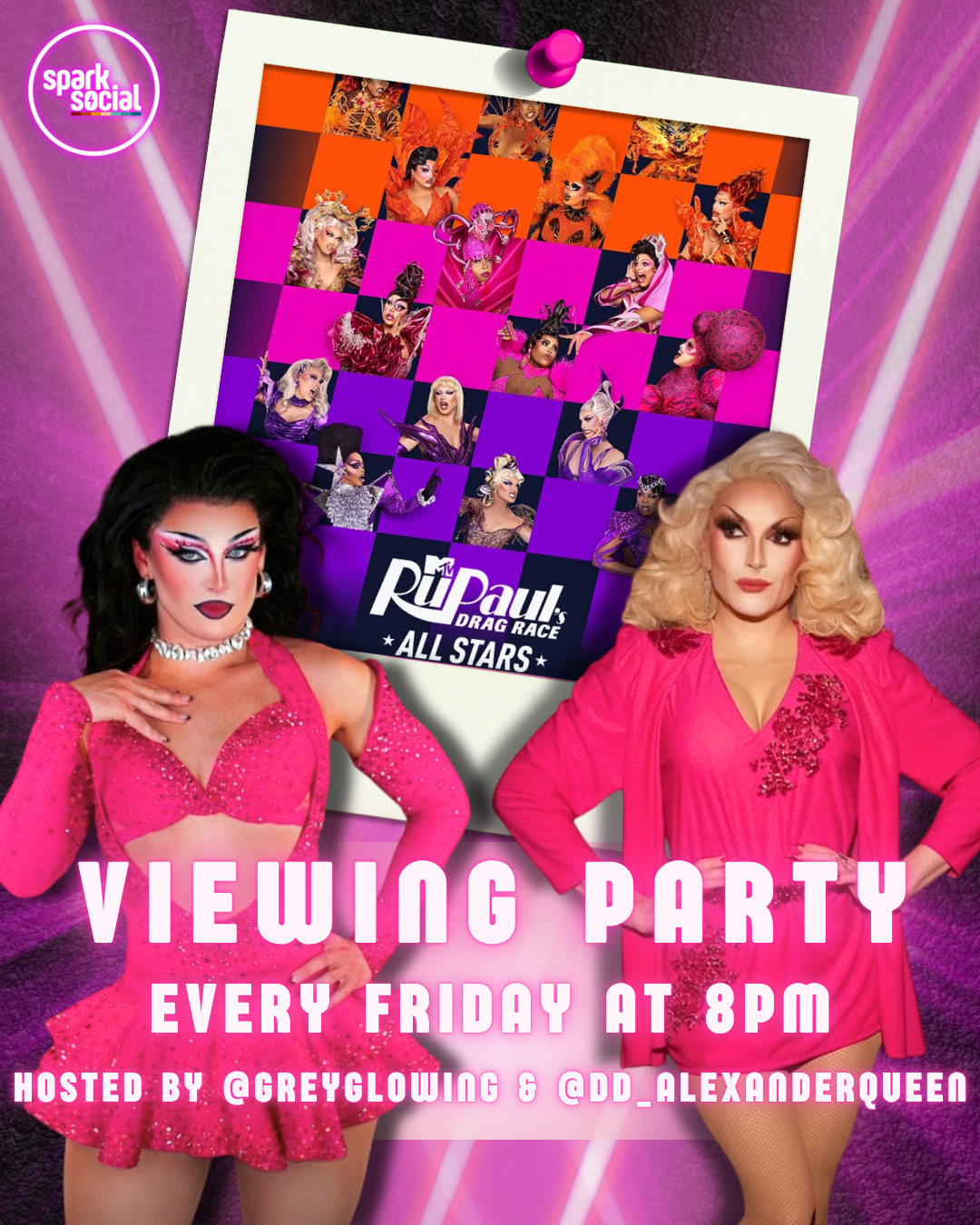 Ru Paul's Drag Race All Stars Season 11 Watch Party & Live Drag Show