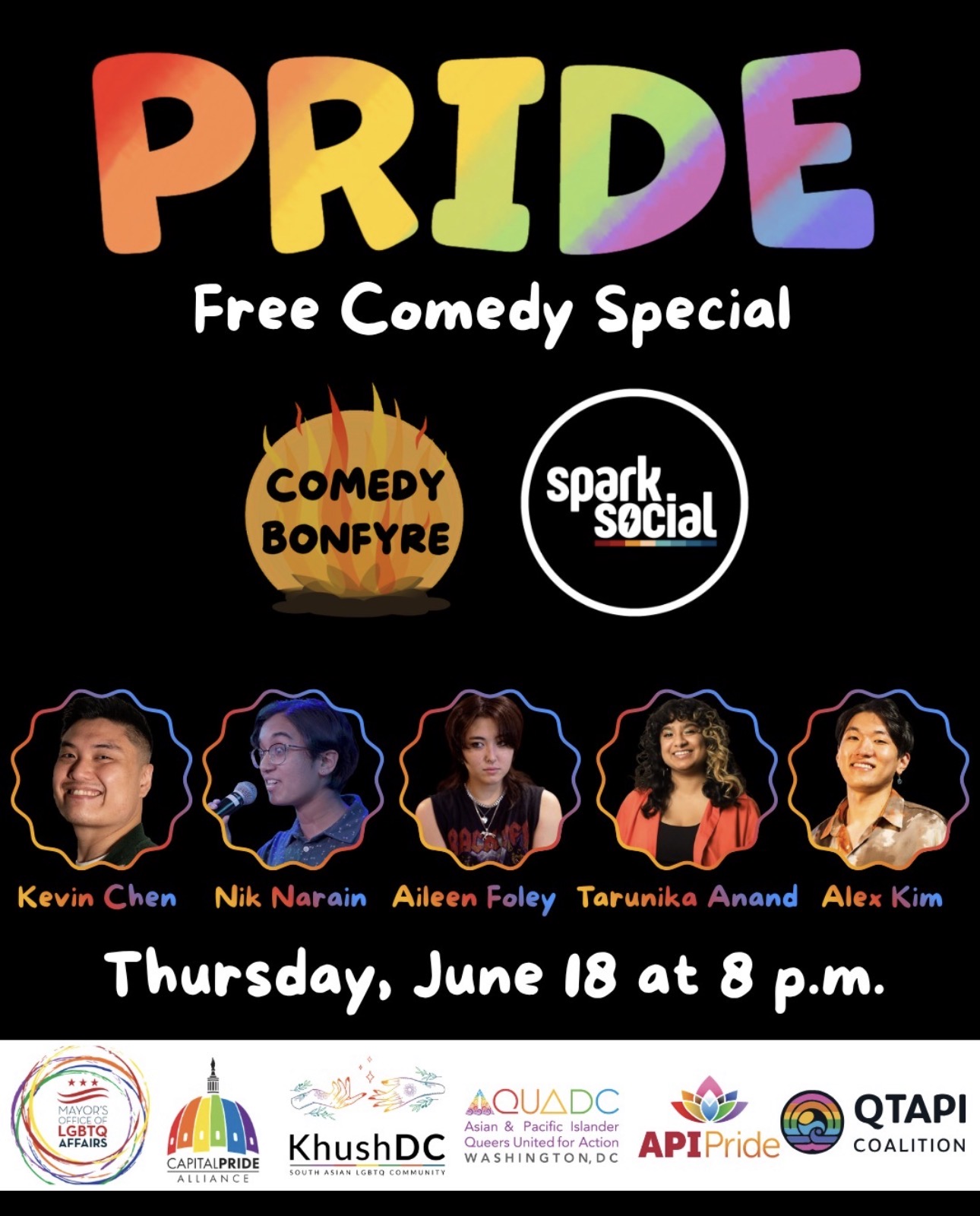PRIDE Free Comedy Special
