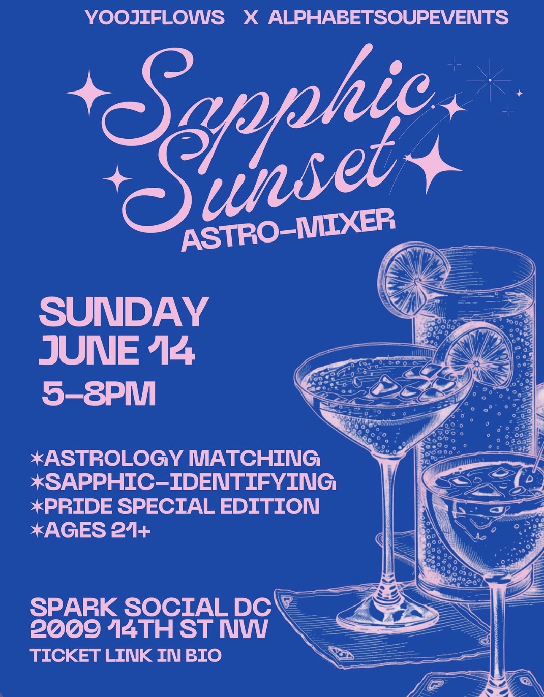 Sapphic Sunset Astro-Mixer