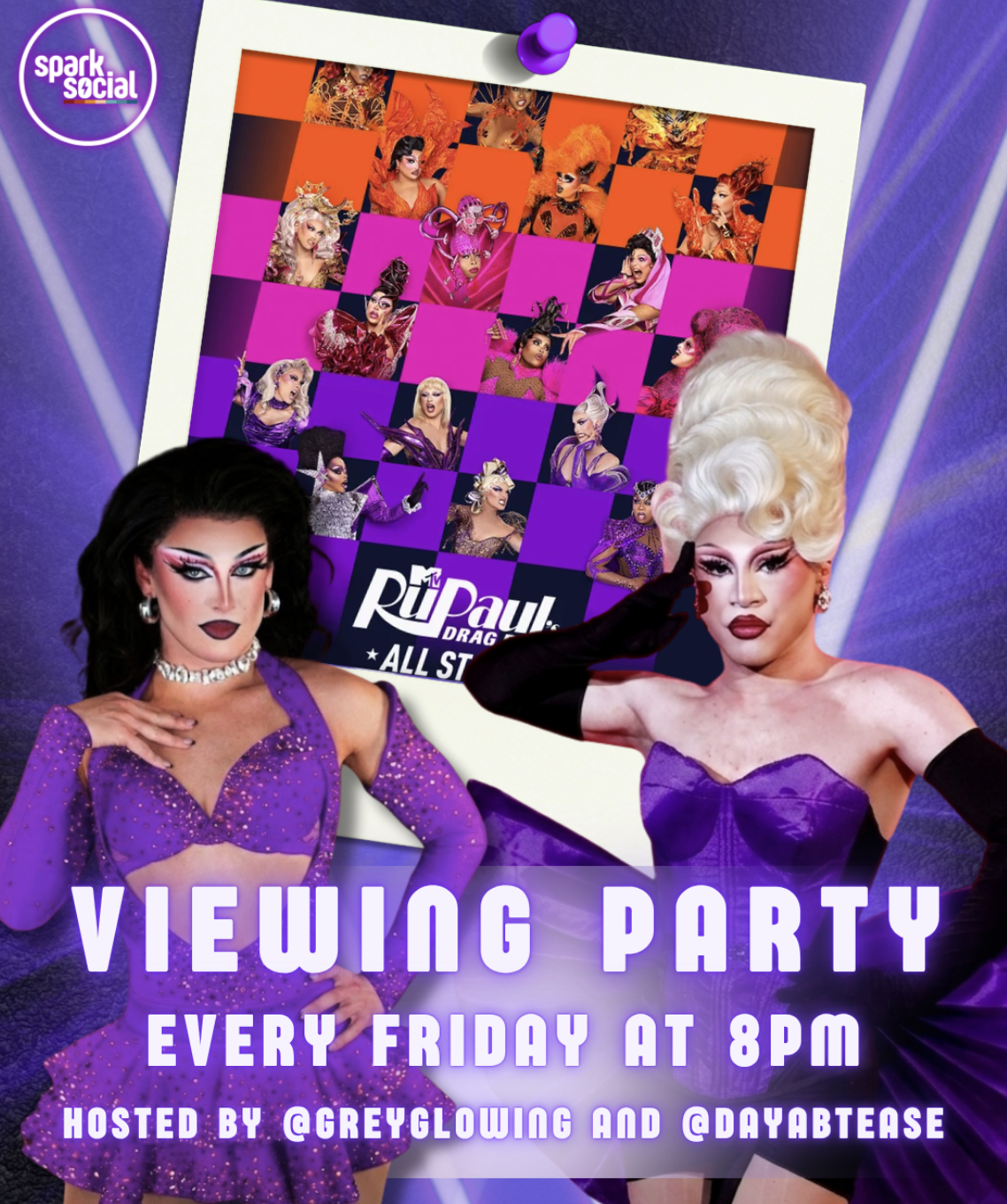 Ru Paul's Drag Race All Stars Season 11 Watch Party & Live Drag Show